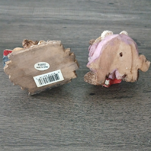 Charming Bear Figurine Set - Brown and Cream - Picture 4 of 4